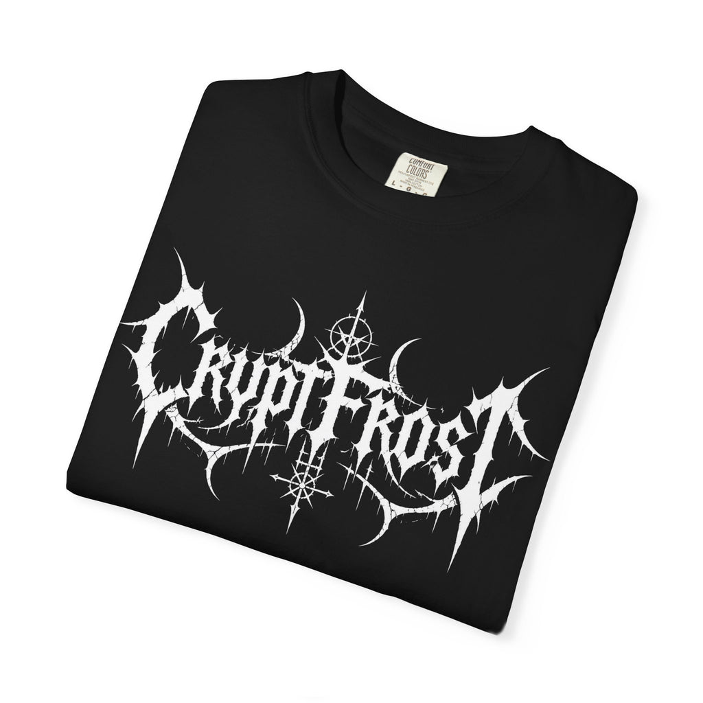 T-Shirt — Cryptfrost Black Metal Logo Tee