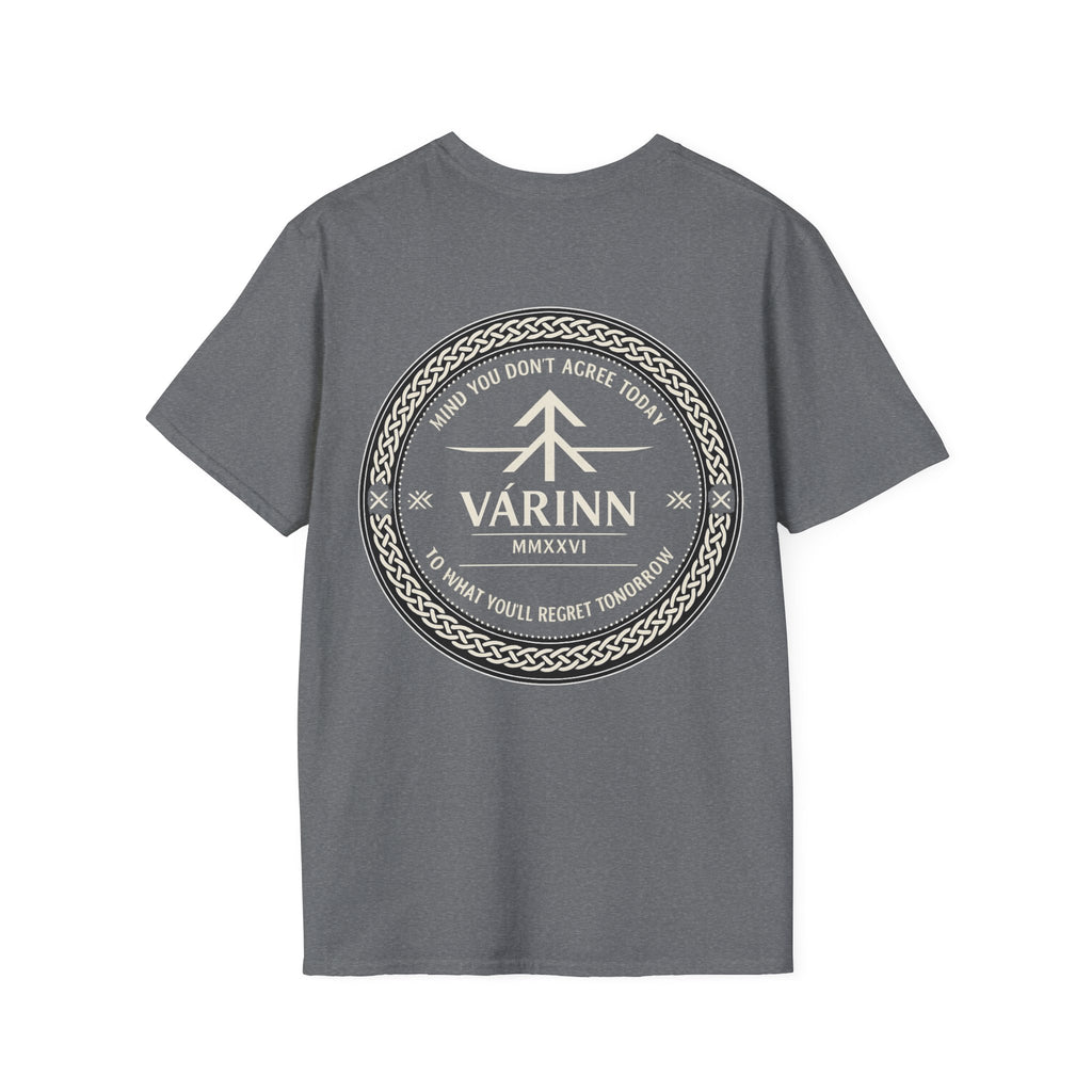 Minimalist Logo T-Shirt — Subtle Black Graphic Tee