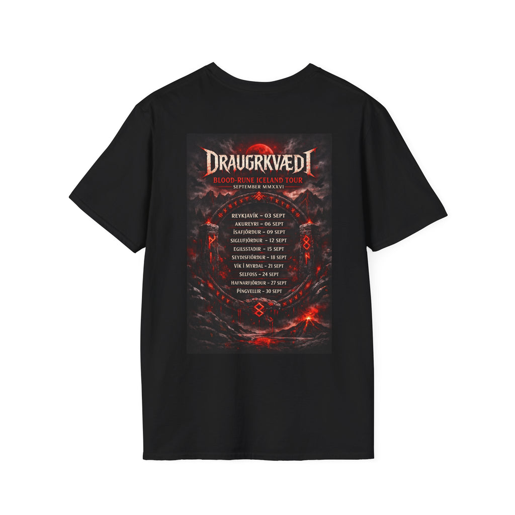 Viking Draugrkved Rune T-Shirt — Norse Mythology Graphic Tee