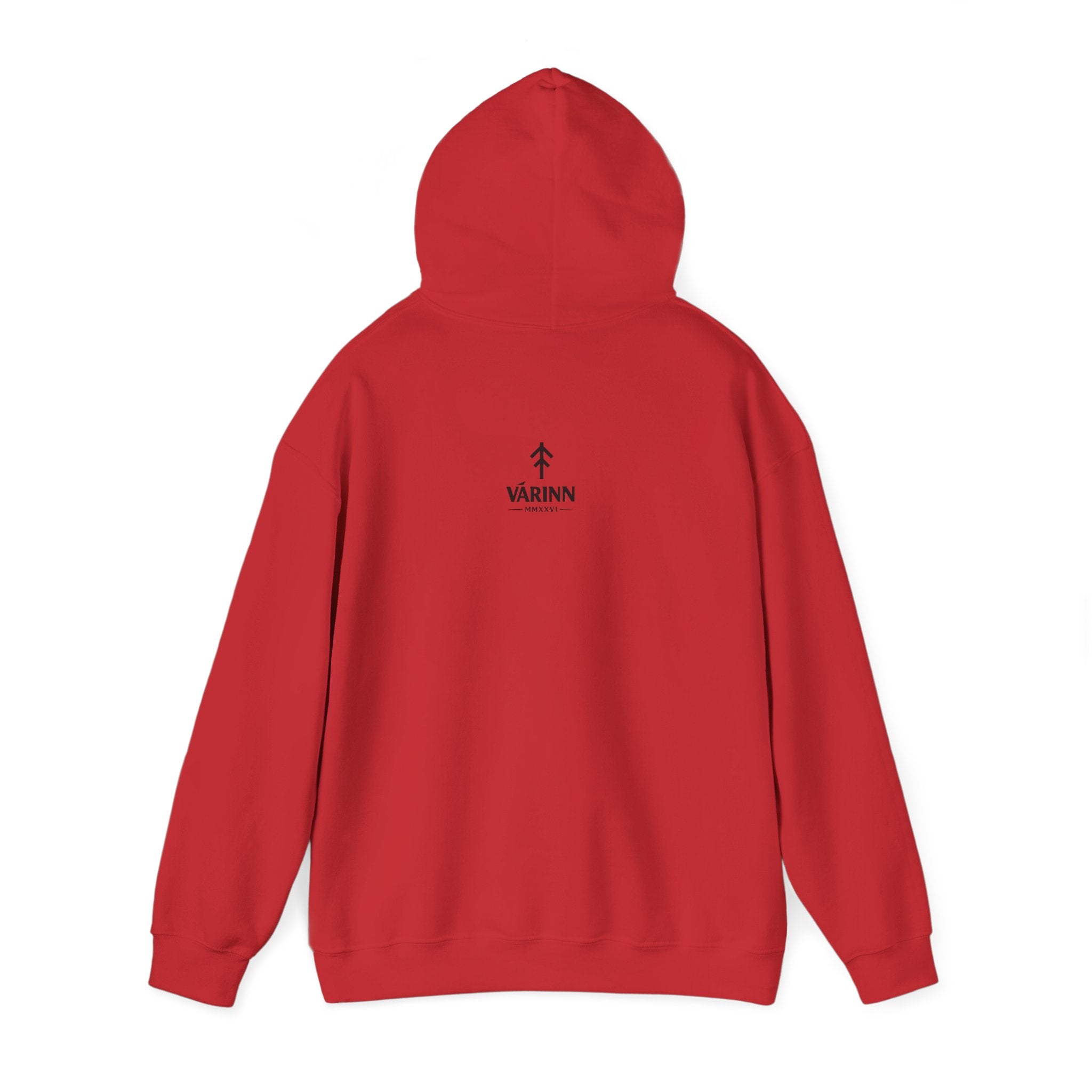 Viking Sigil Hoodie — "Þór" Norse Hammer Graphic Sweatshirt