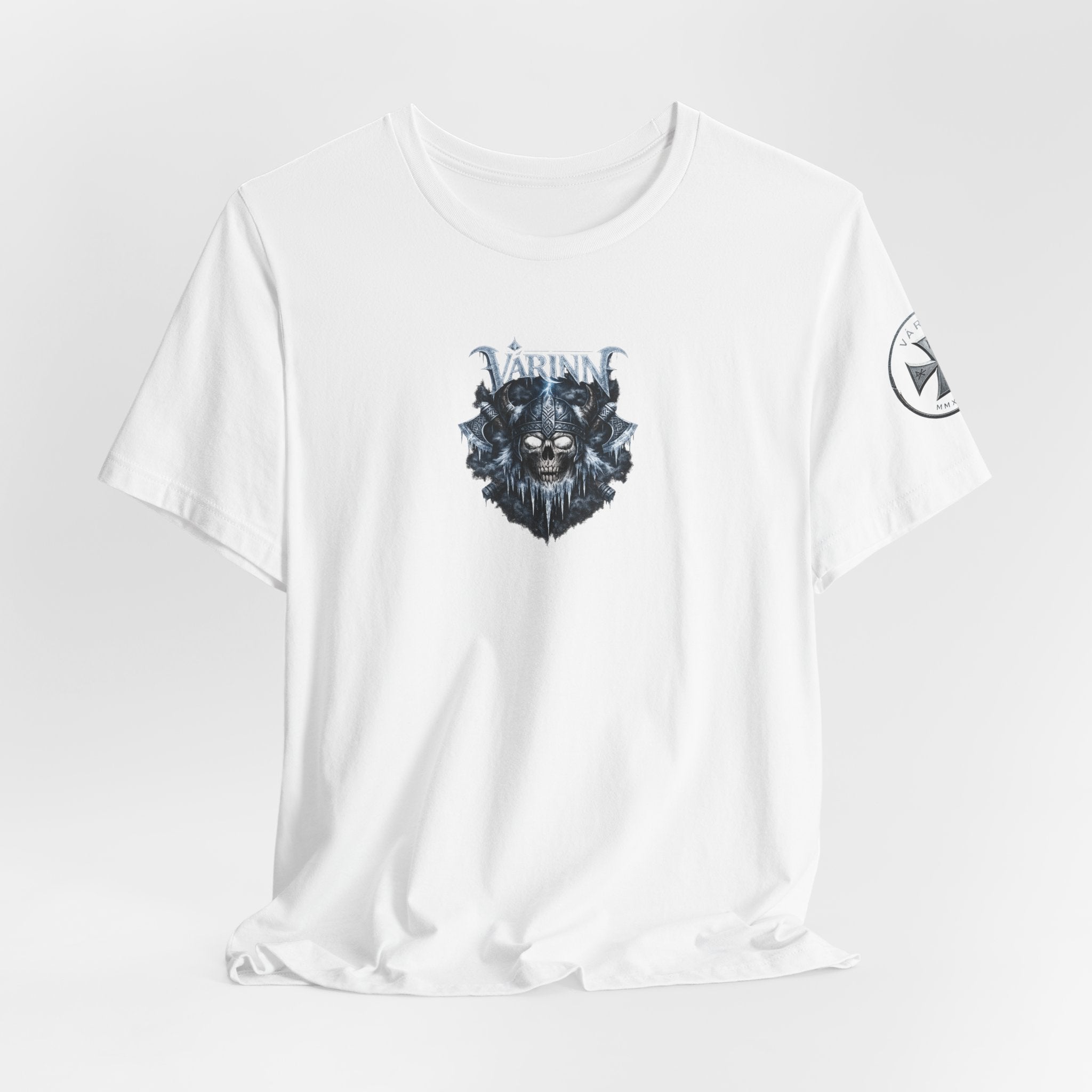 Viking Wolf & Yggdrasil Tee — Varinn Norse Mythology Graphic T-Shirt