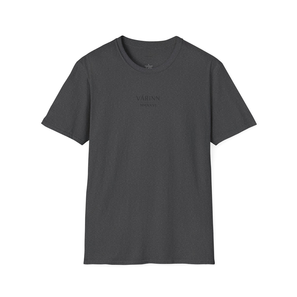 Minimalist Logo T-Shirt — Subtle Black Graphic Tee