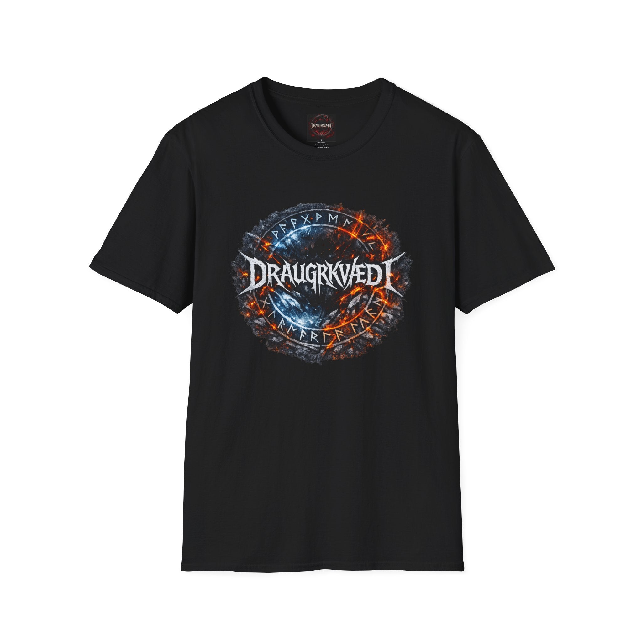 Viking Draugrkved Rune T-Shirt — Norse Mythology Graphic Tee