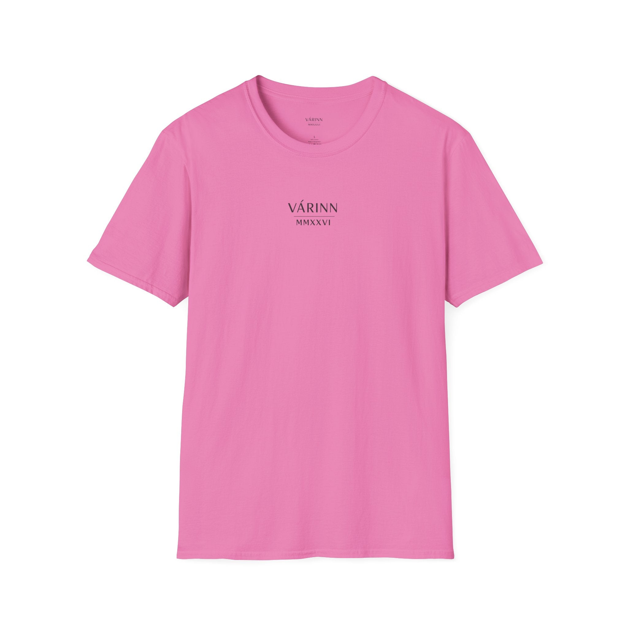 Minimalist Logo T-Shirt — Subtle Black Graphic Tee