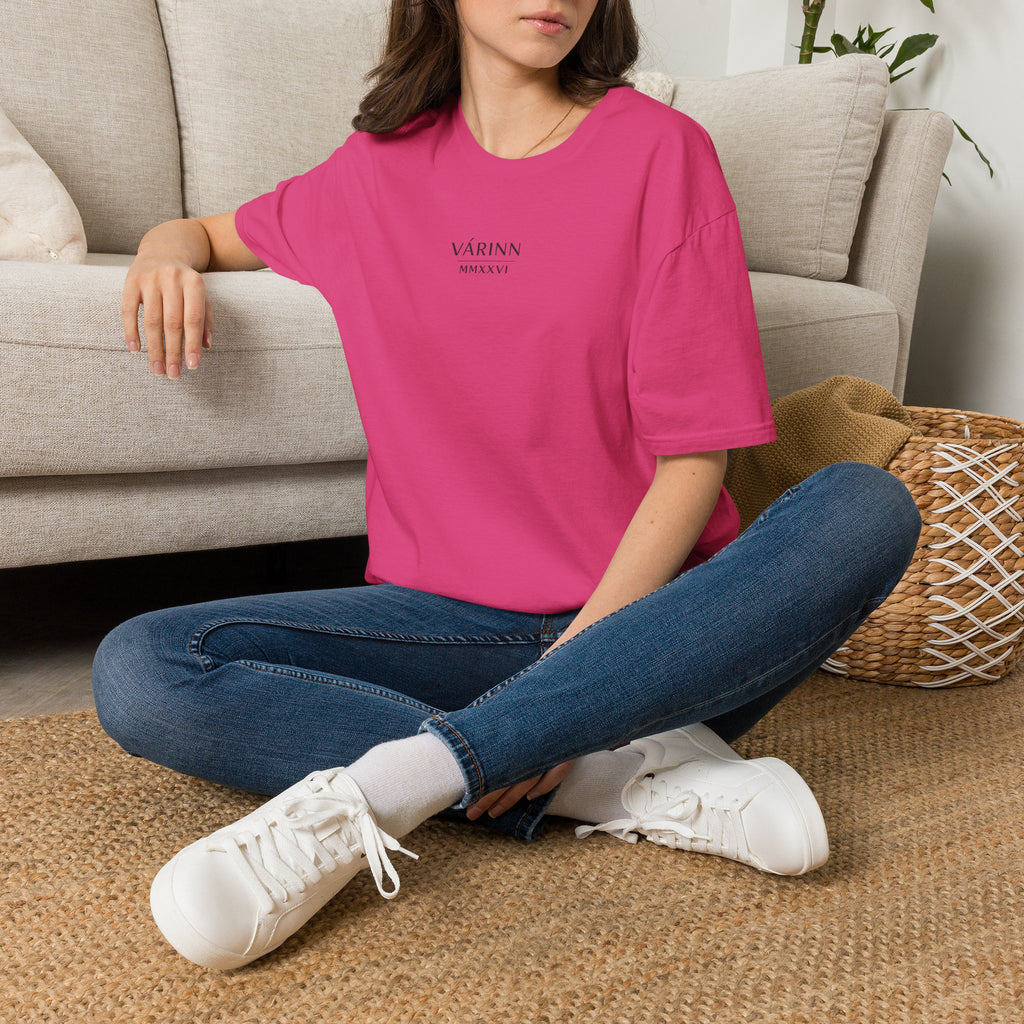 Minimalist Logo T-Shirt — Subtle Black Graphic Tee