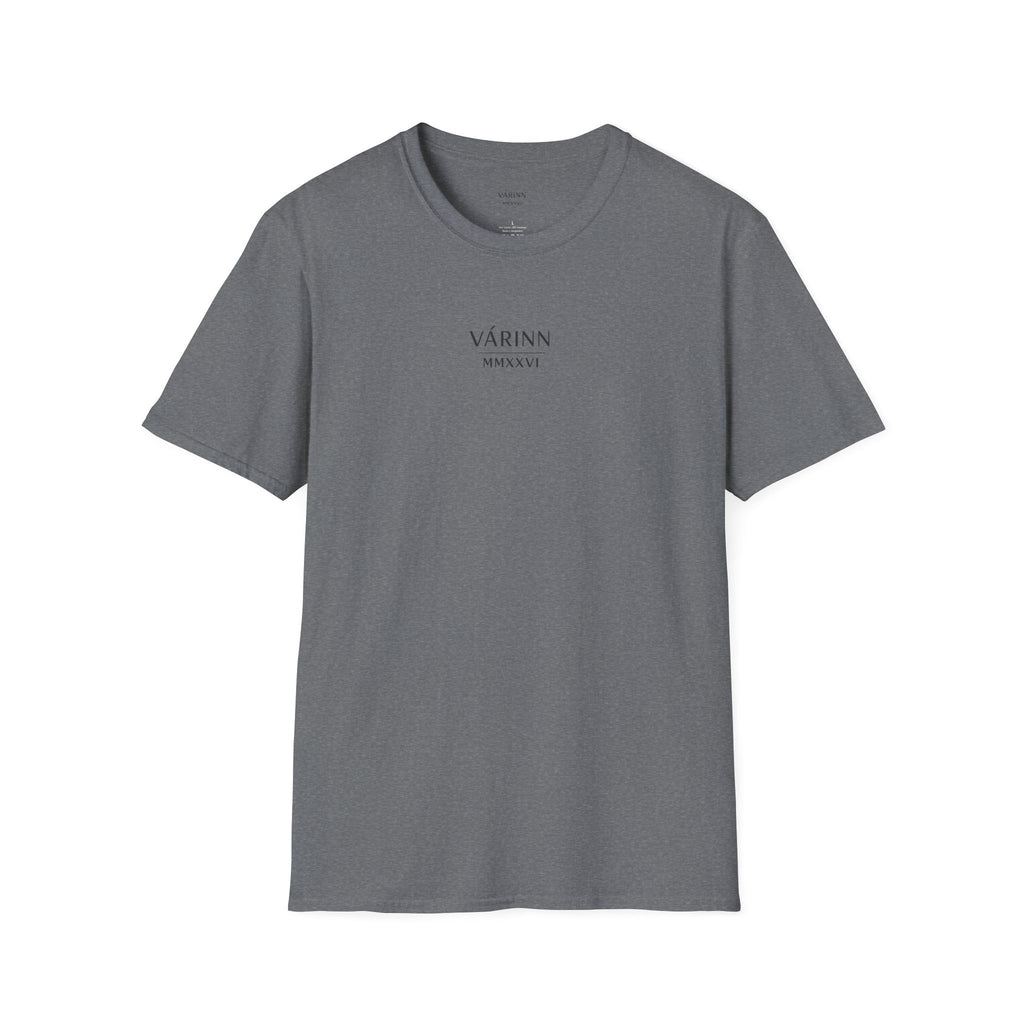 Minimalist Logo T-Shirt — Subtle Black Graphic Tee