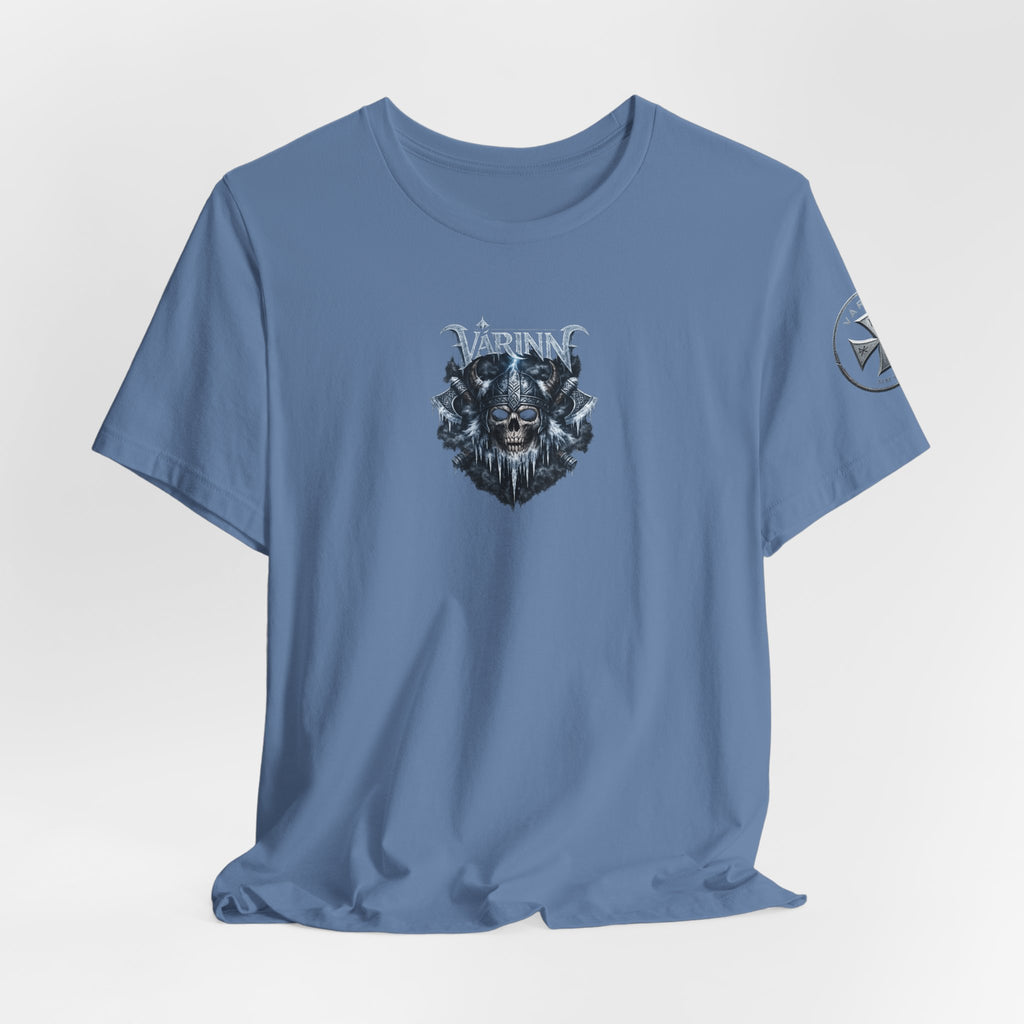 Viking Wolf & Yggdrasil Tee — Varinn Norse Mythology Graphic T-Shirt