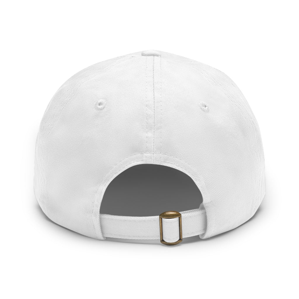 Dad Hat — "Make Darlington Great Again" Round Leather Patch Cap