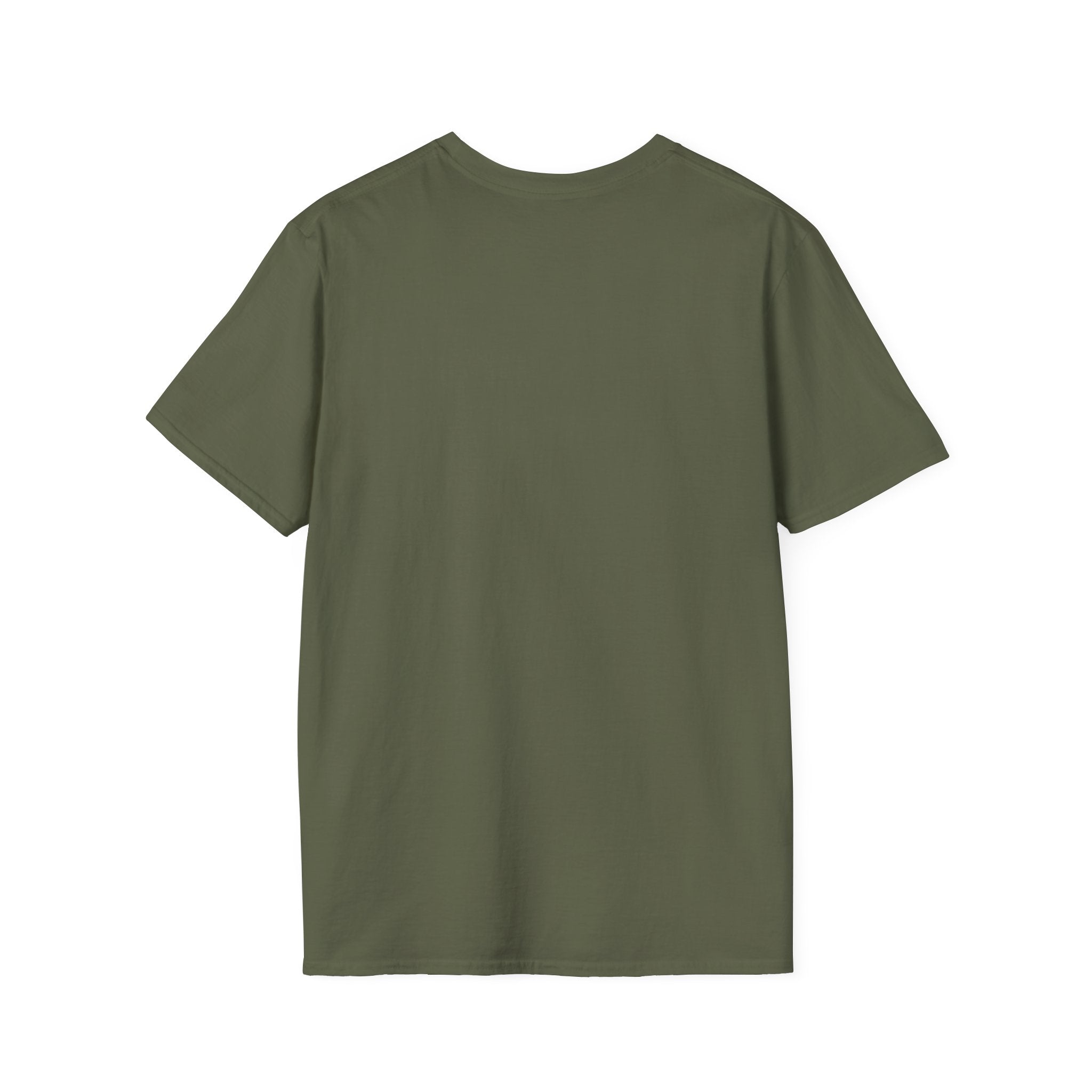 T-Shirt — "Too Old to Pretend I'm Normal" Vintage Badge Tee