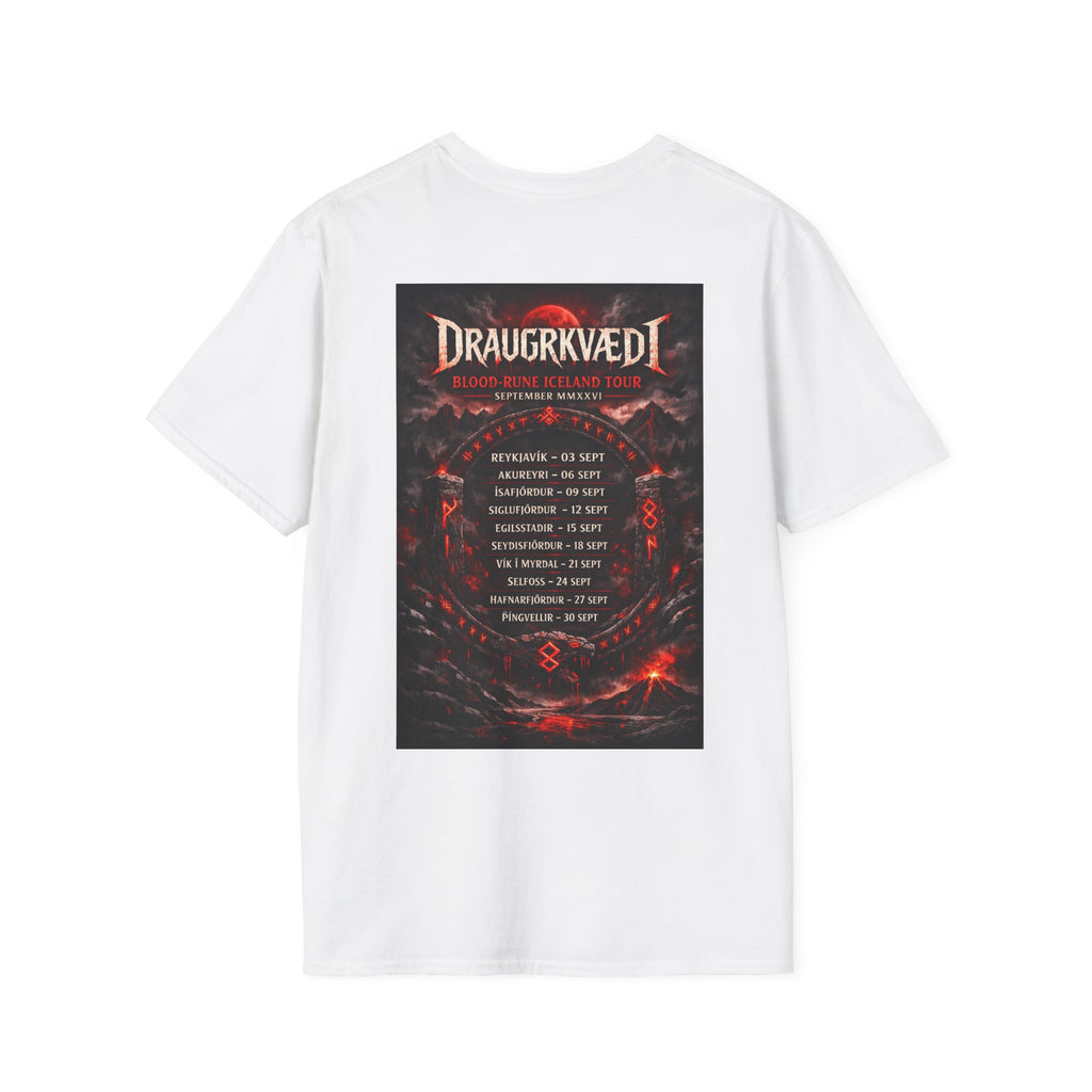 Viking Draugrkved Rune T-Shirt — Norse Mythology Graphic Tee