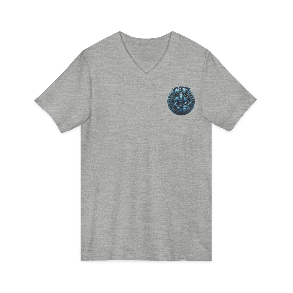 Varinn Heavy Metal Mouse Graphic V-Neck Tee
