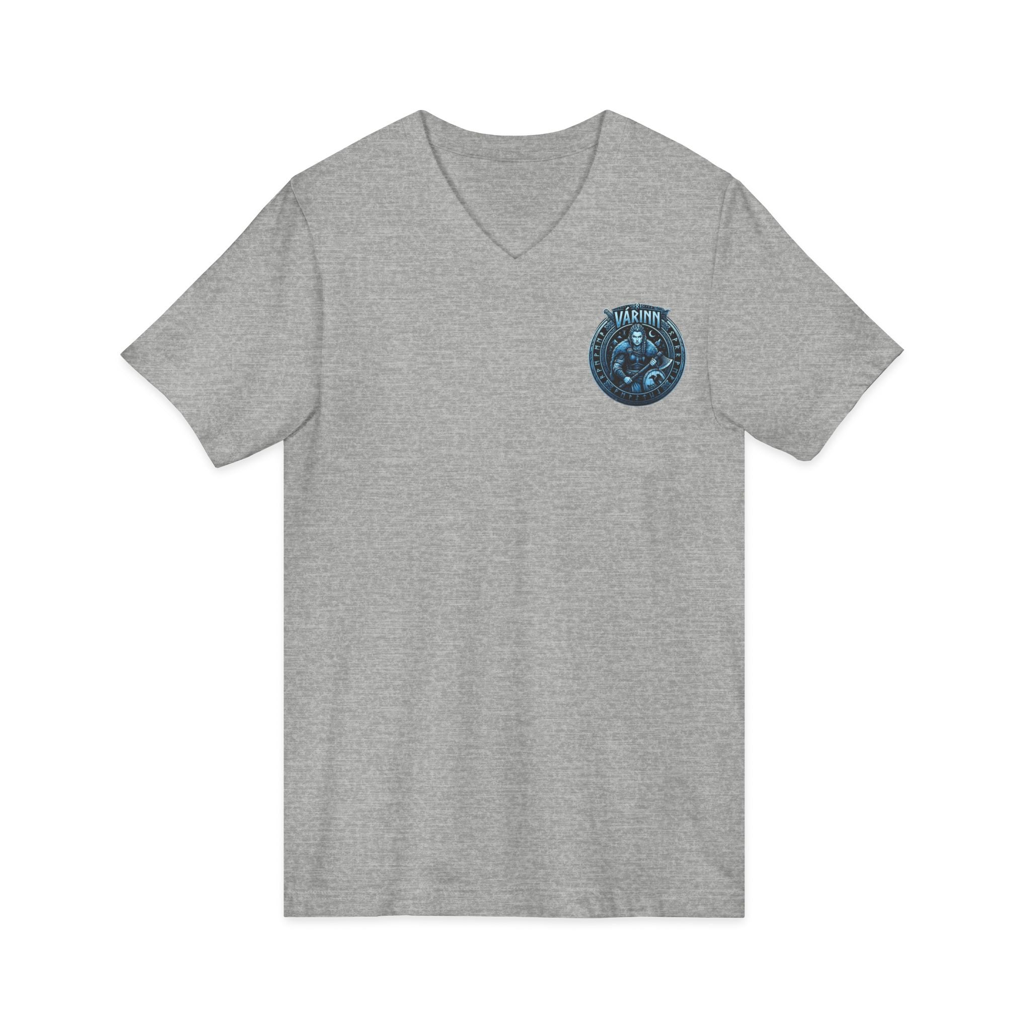 Varinn Heavy Metal Mouse Graphic V-Neck Tee