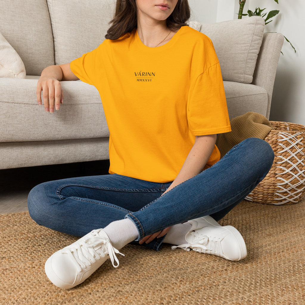 Minimalist Logo T-Shirt — Subtle Black Graphic Tee