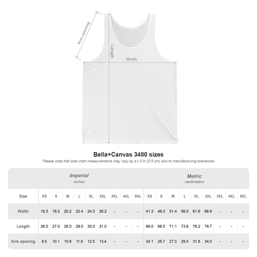 Truth & Fairness Minimalist Tank Top — 'Várinn Skógøy' Nordic Logo Tank