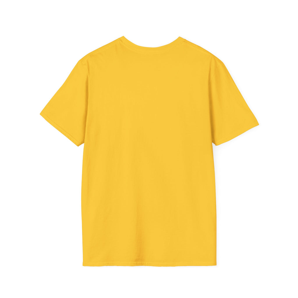 T-Shirt — "Too Old to Pretend I'm Normal" Vintage Badge Tee