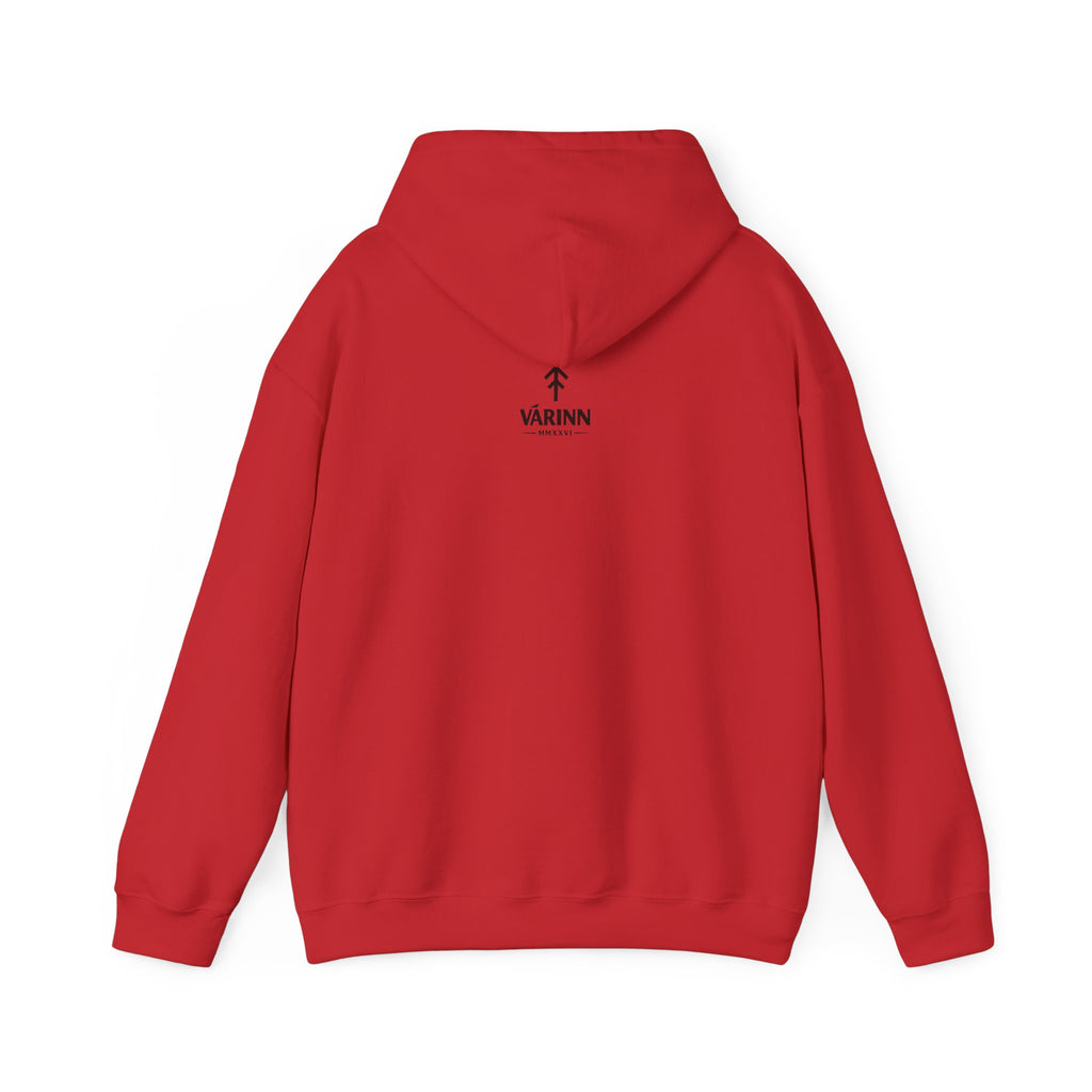Viking Sigil Hoodie — "Þór" Norse Hammer Graphic Sweatshirt