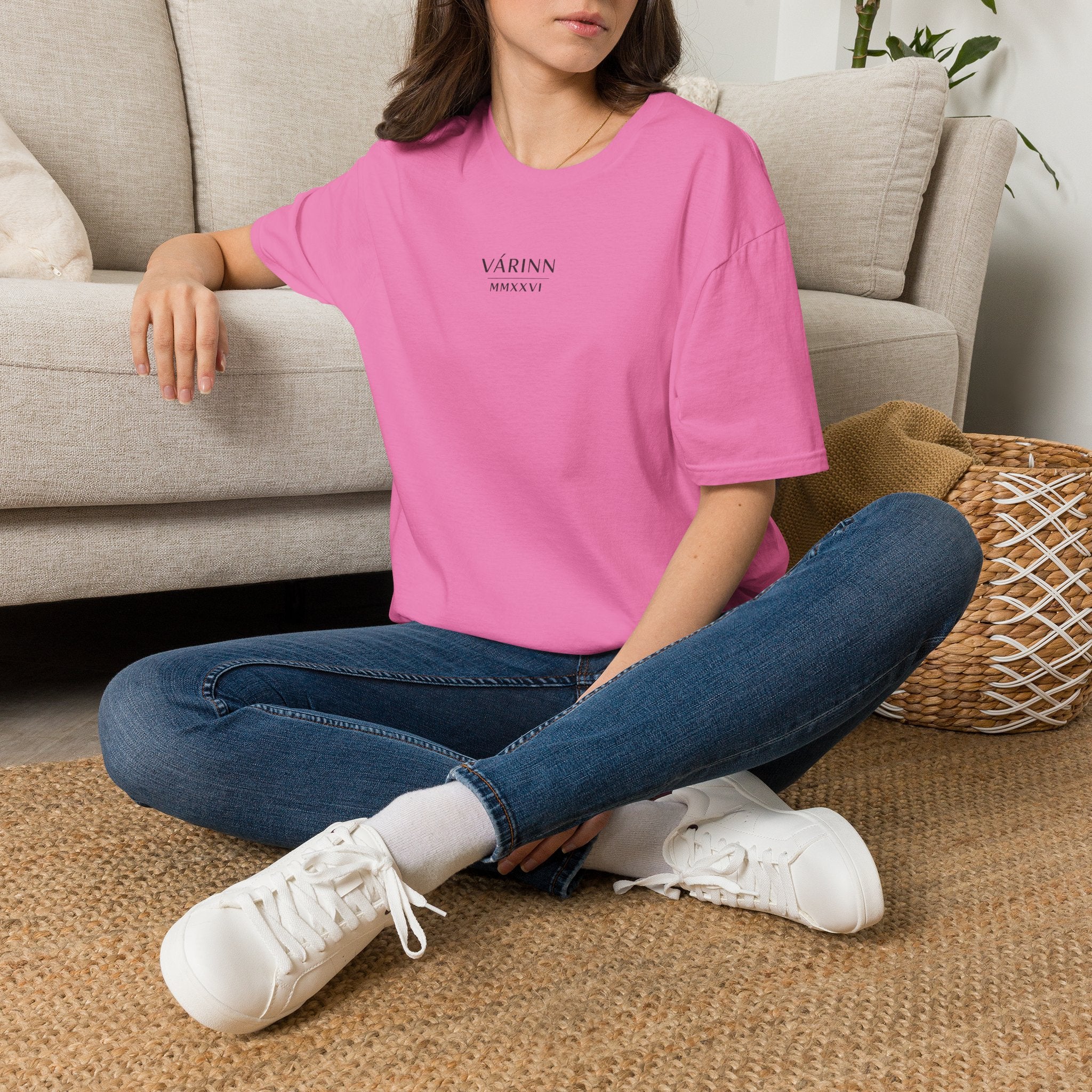 Minimalist Logo T-Shirt — Subtle Black Graphic Tee