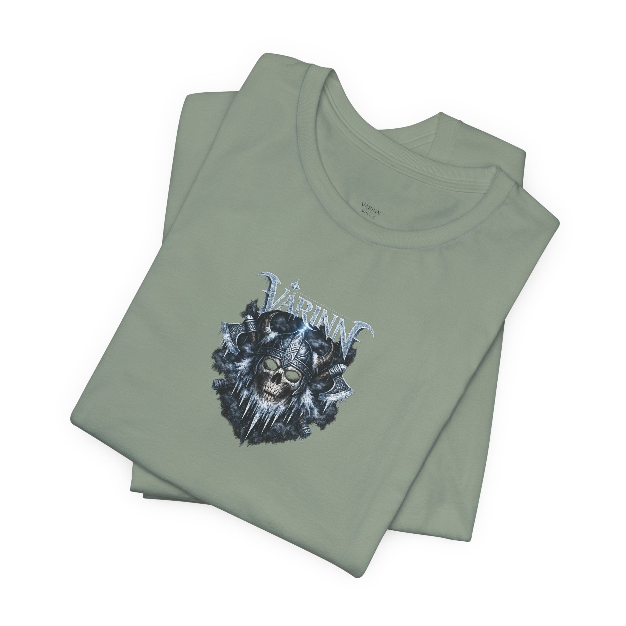 Viking Wolf & Yggdrasil Tee — Varinn Norse Mythology Graphic T-Shirt