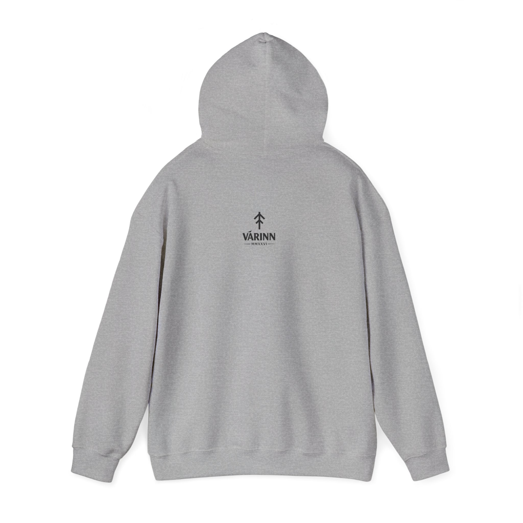 Viking Sigil Hoodie — "Þór" Norse Hammer Graphic Sweatshirt