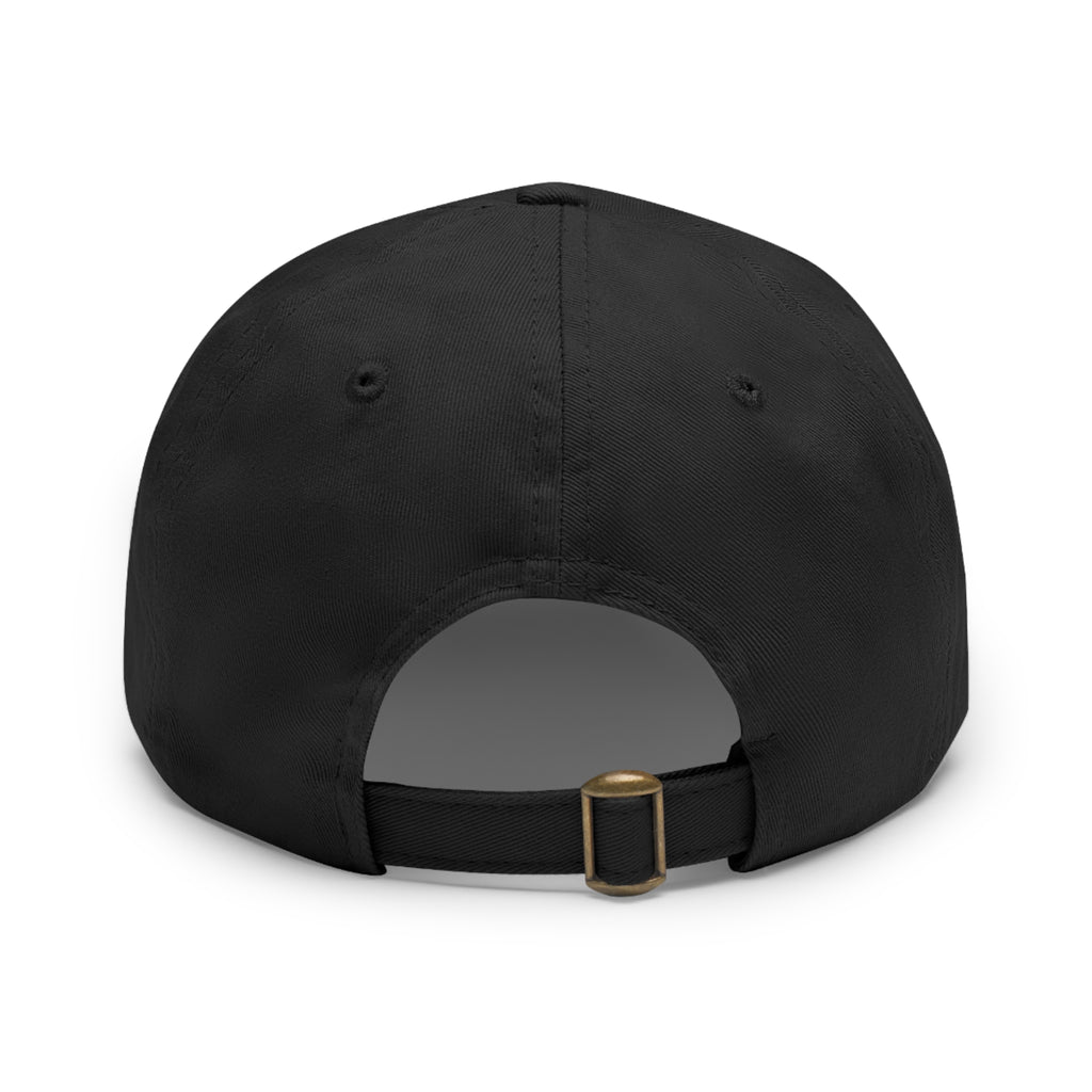 Dad Hat — "Make Darlington Great Again" Round Leather Patch Cap