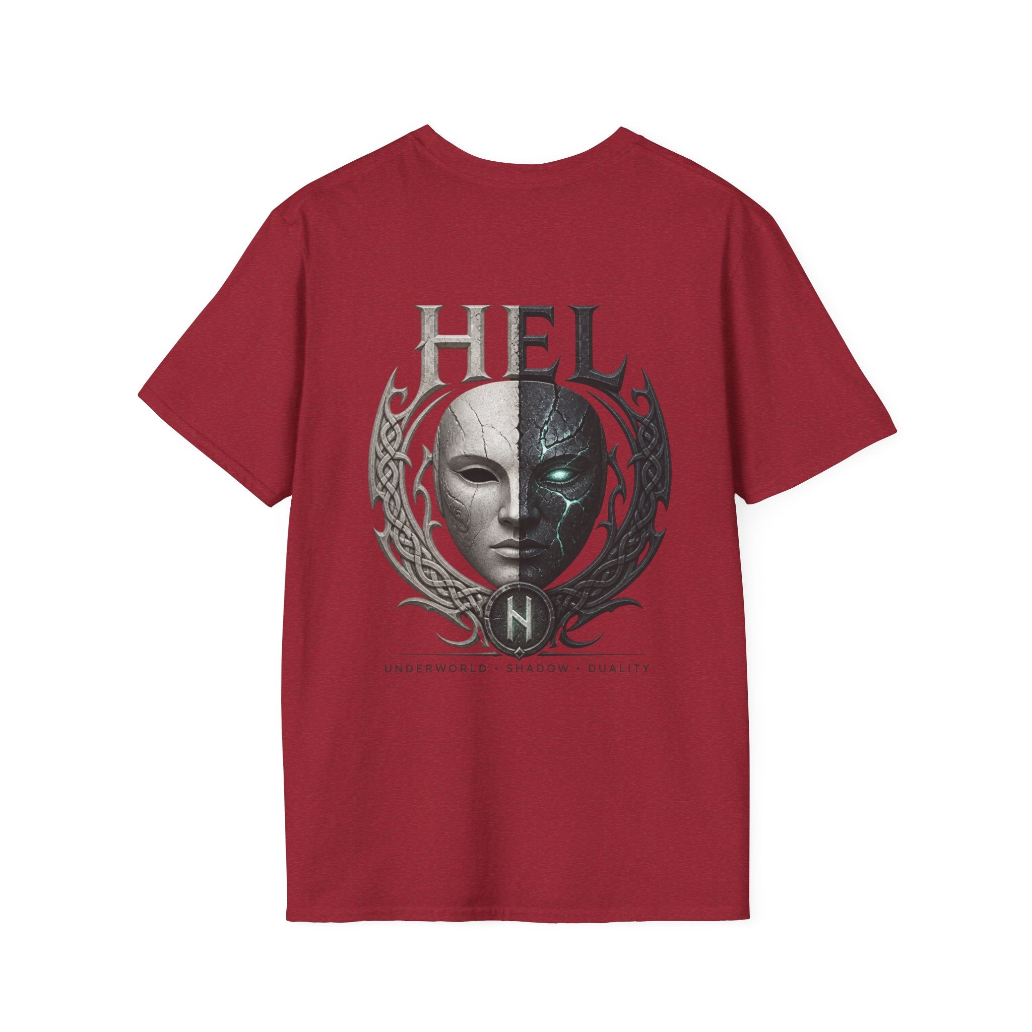 Helmeted Warrior Chest Logo T-Shirt