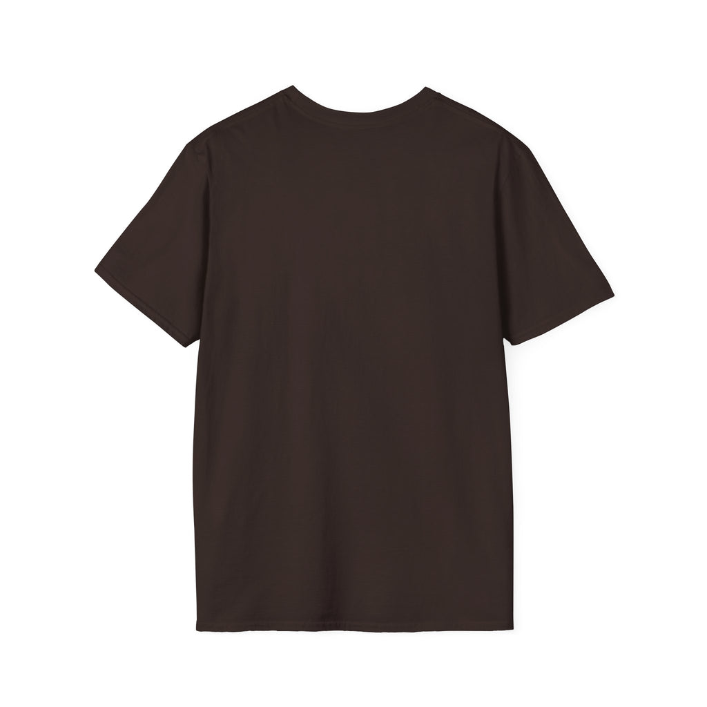 T-Shirt — "Too Old to Pretend I'm Normal" Vintage Badge Tee
