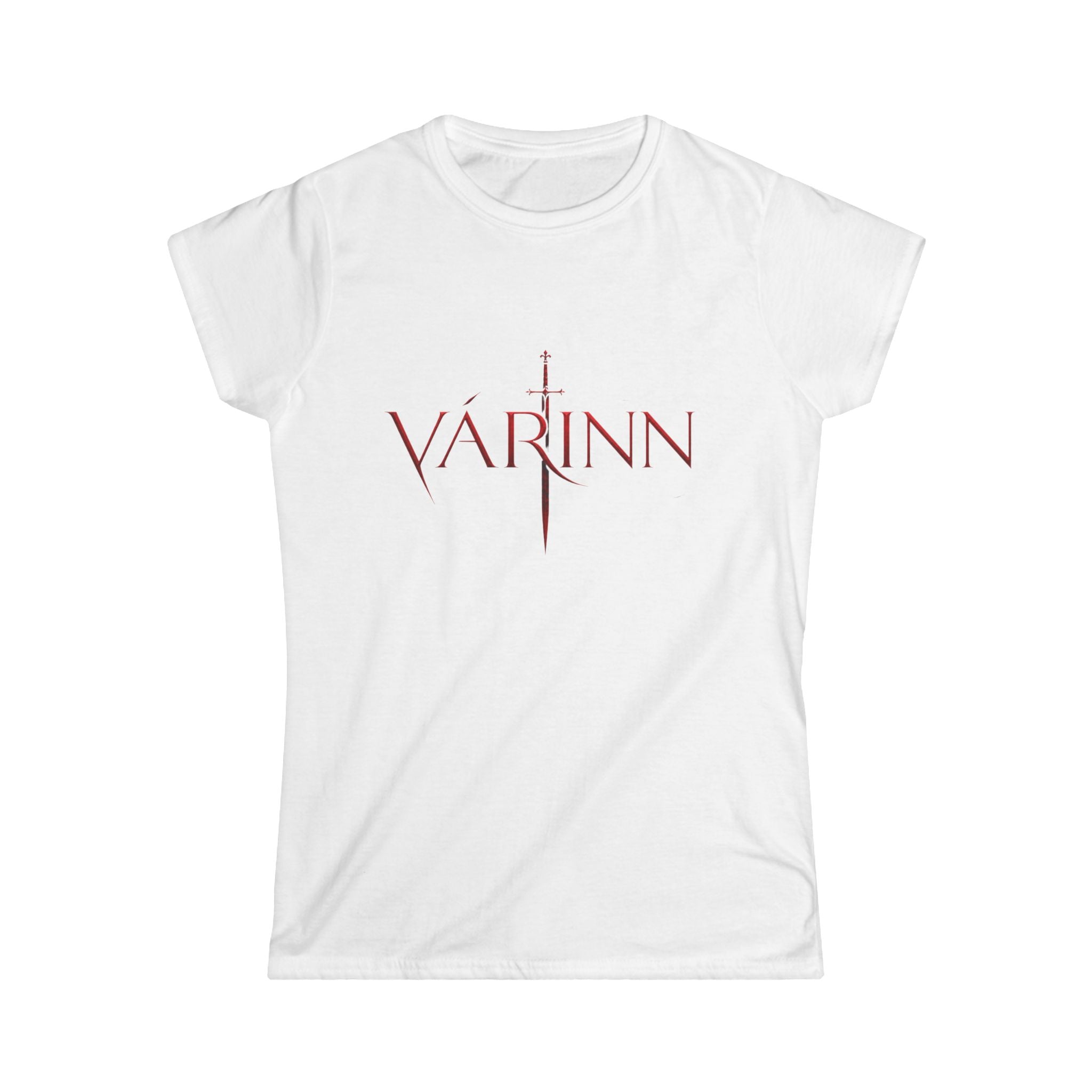 Varinn Sword Tee — Women's Fantasy Logo T‑Shirt
