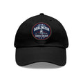 Dad Hat — "Make Darlington Great Again" Round Leather Patch Cap