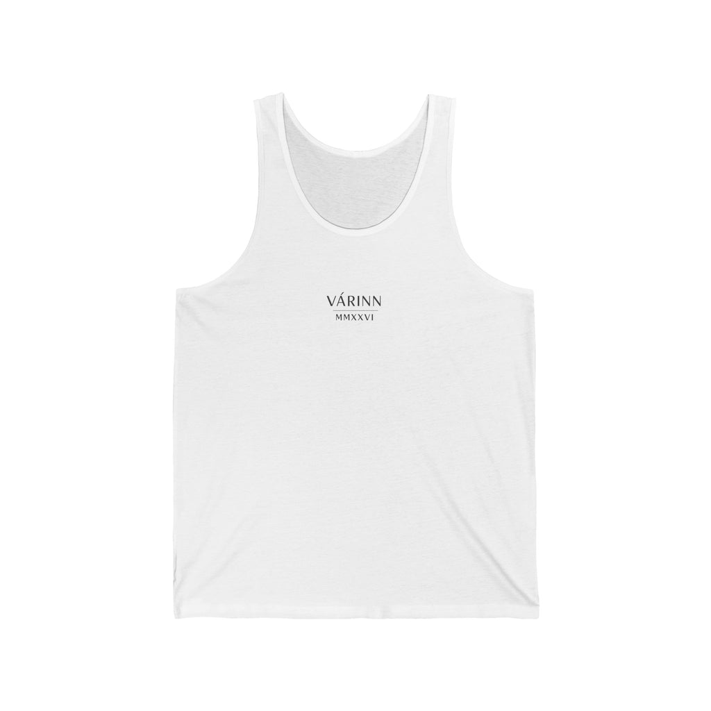 Truth & Fairness Minimalist Tank Top — 'Várinn Skógøy' Nordic Logo Tank