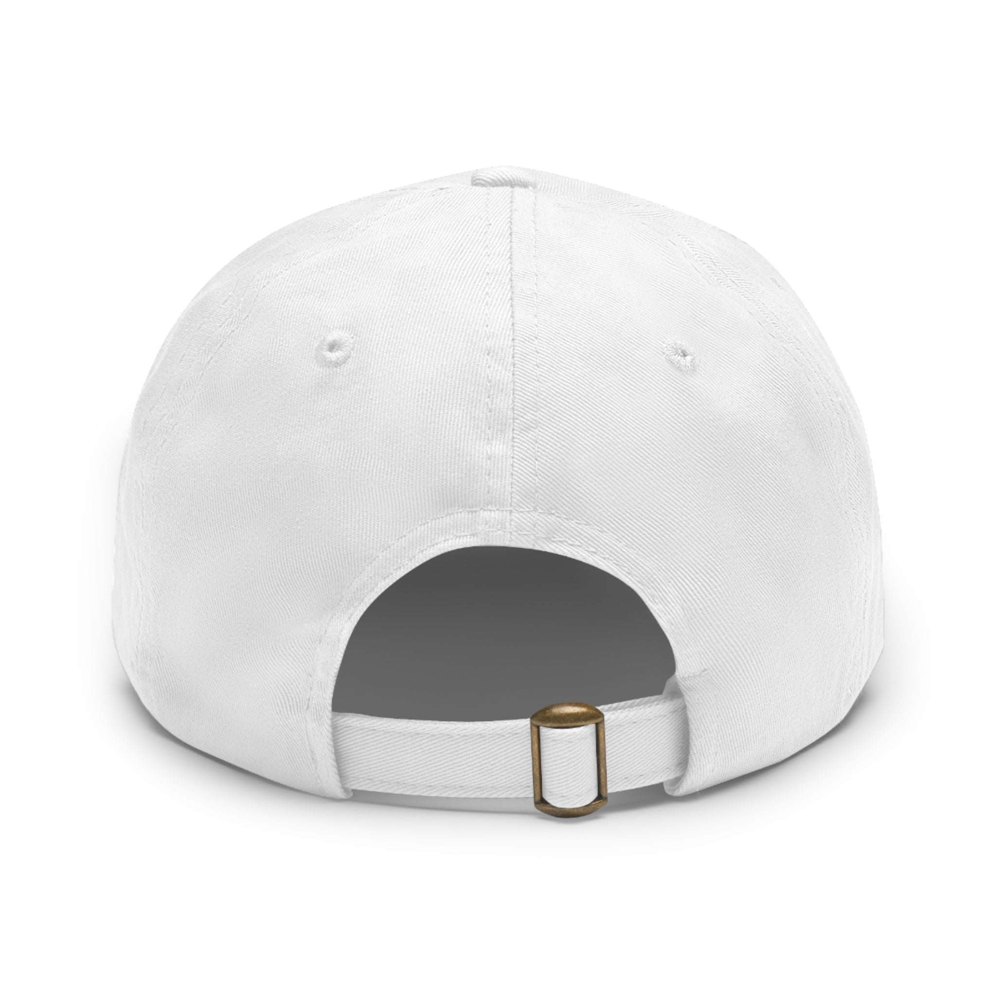 Dad Hat — "Make Darlington Great Again" Round Leather Patch Cap