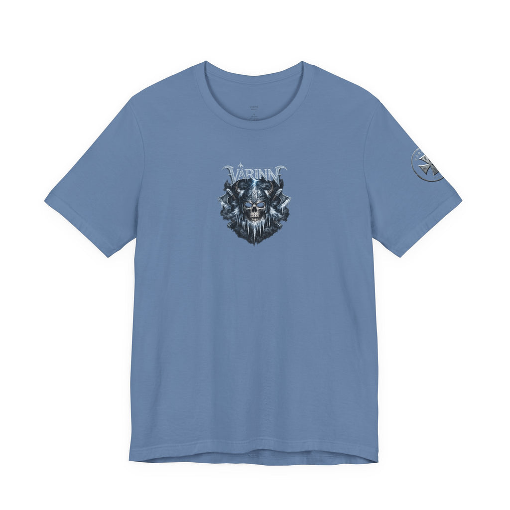Viking Wolf & Yggdrasil Tee — Varinn Norse Mythology Graphic T-Shirt