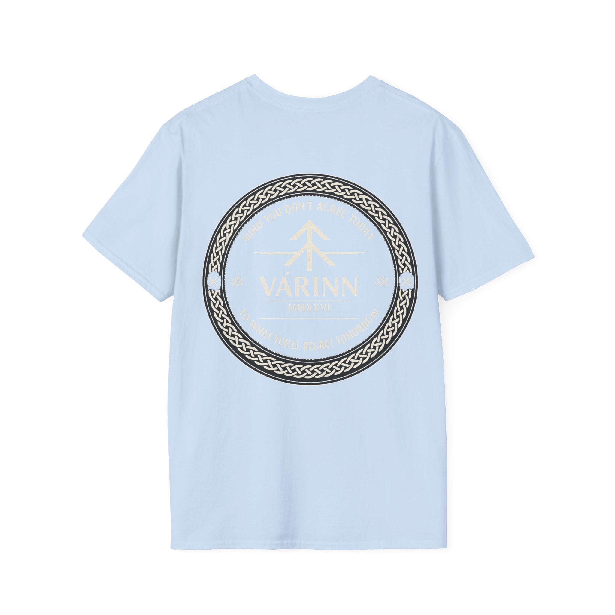 Minimalist Logo T-Shirt — Subtle Black Graphic Tee